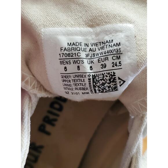 Converse Chuck Taylor High-Top Sneakers – Unisex – Size Men's 6 / Women's 8 - Picture 5 of 11